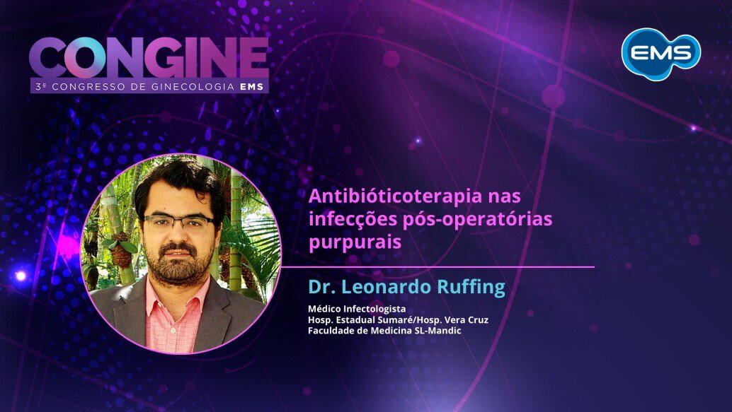 CONGINE: Antibióticoterapia nas infecções pós-operatórias purpurais