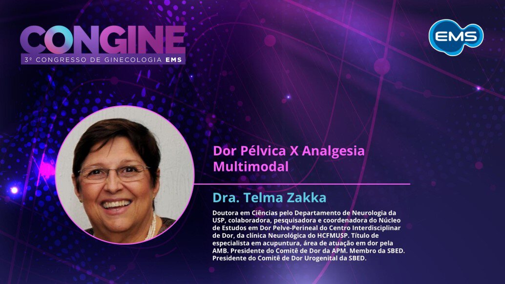 CONGINE: Dor pélvica x Analgesia Multimodal