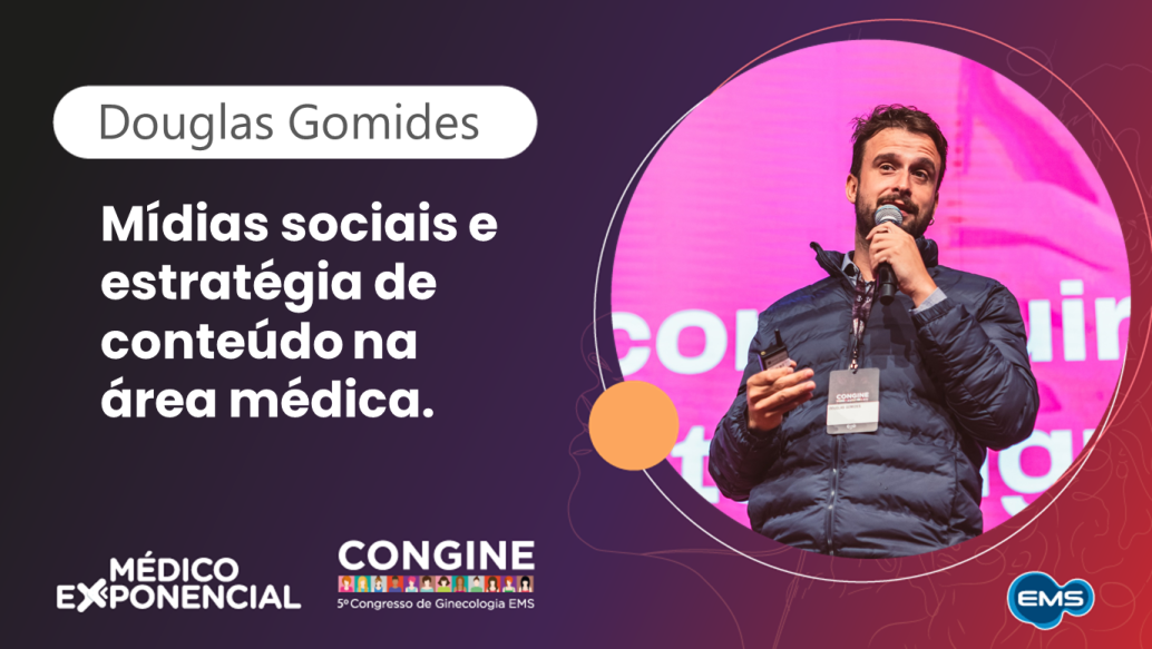 Mídias sociais e estratégia de conteúdo na área médica | CONGINE 2022